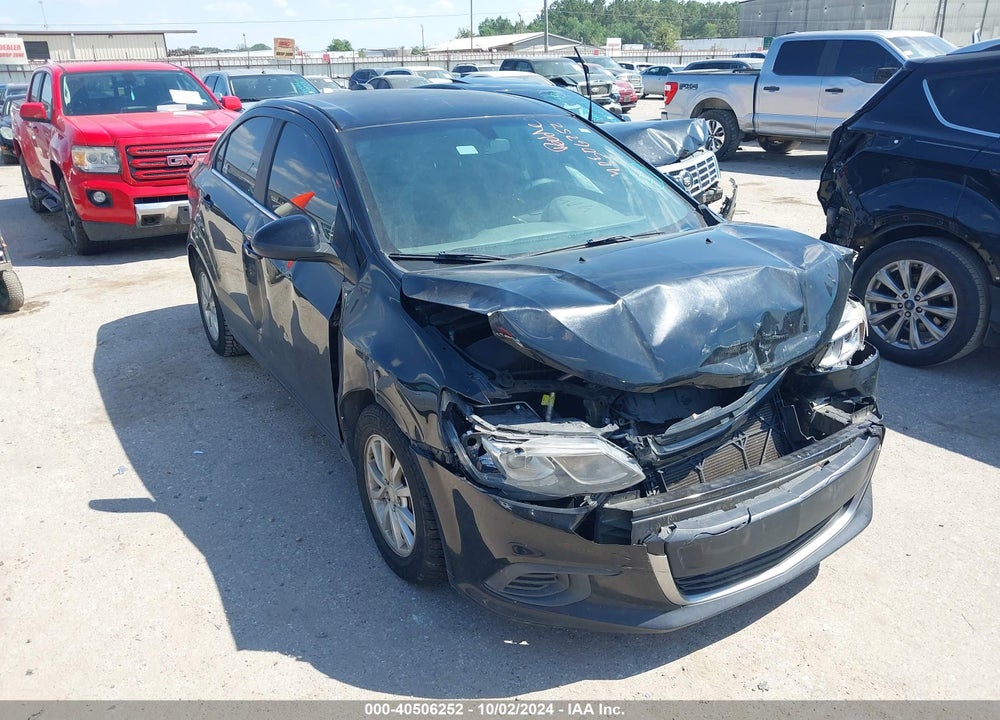 2017 CHEVROLET SONIC LT AUTO VIN: 1G1JD5SH4H4141417