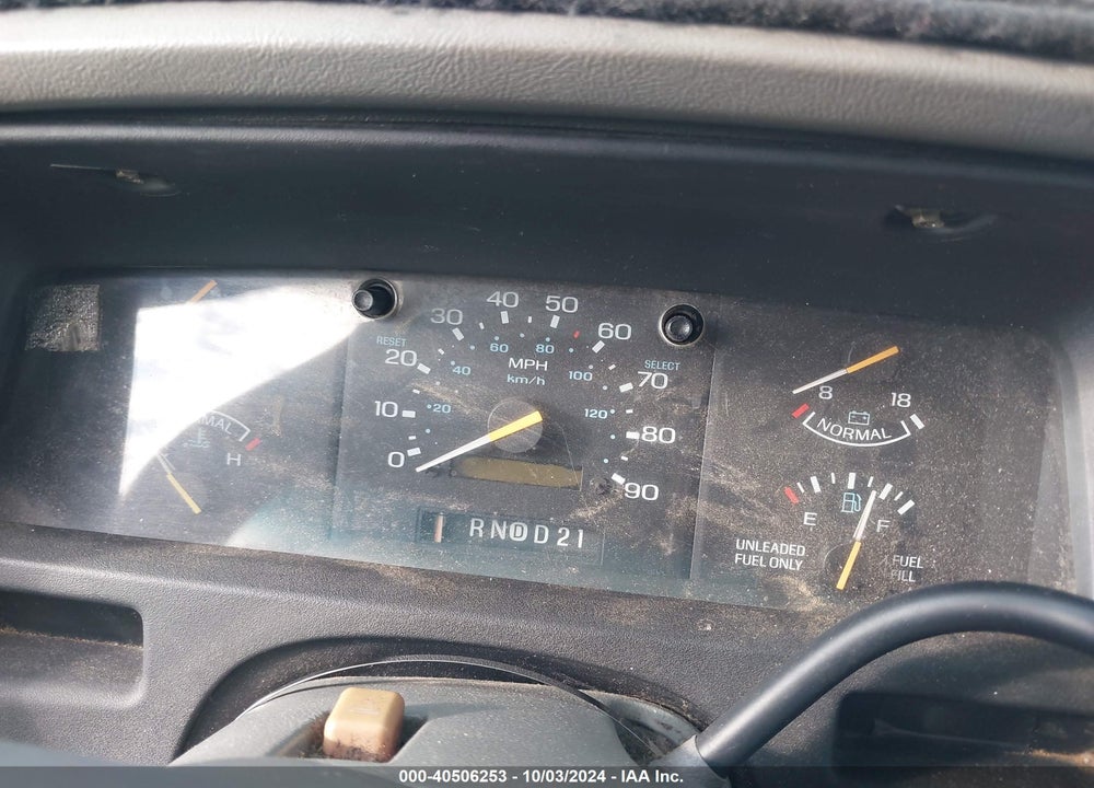 1995 FORD AEROSTAR VIN: 1FMCA11UXSZA75624