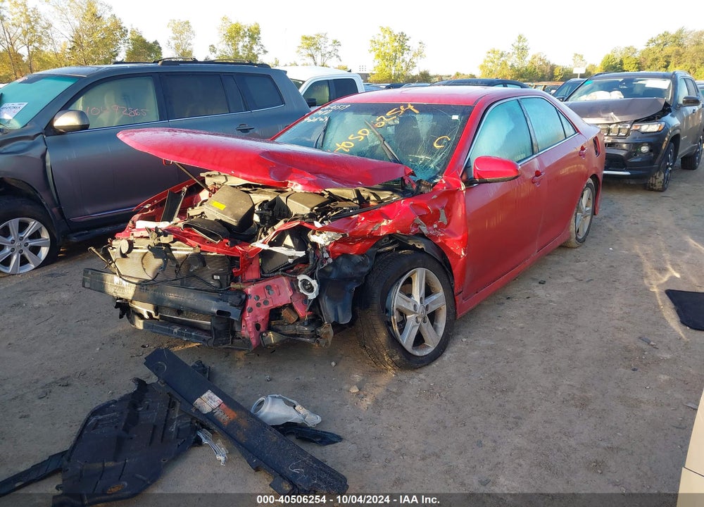 2012 TOYOTA CAMRY SE VIN: 4T1BF1FK3CU511278