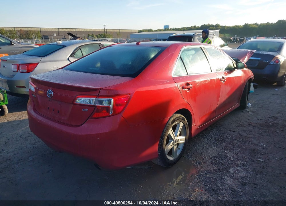 2012 TOYOTA CAMRY SE VIN: 4T1BF1FK3CU511278