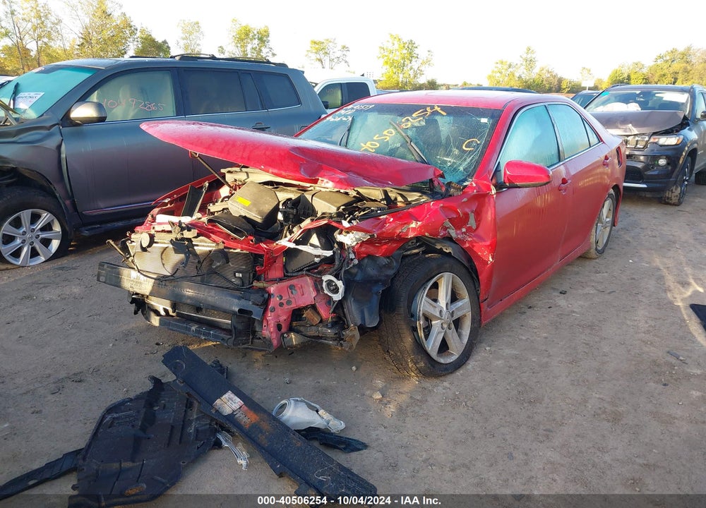 2012 TOYOTA CAMRY SE VIN: 4T1BF1FK3CU511278