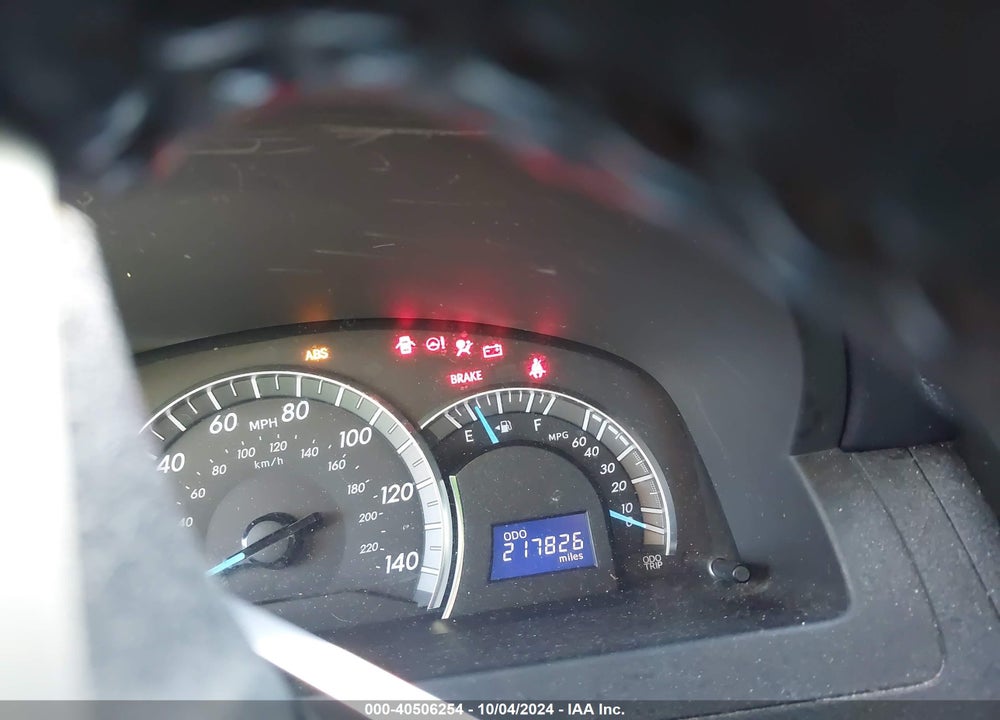 2012 TOYOTA CAMRY SE VIN: 4T1BF1FK3CU511278