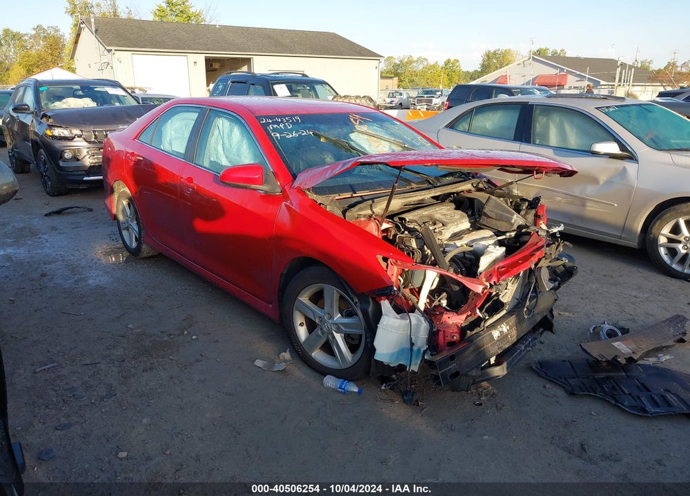 2012 TOYOTA CAMRY SE VIN: 4T1BF1FK3CU511278