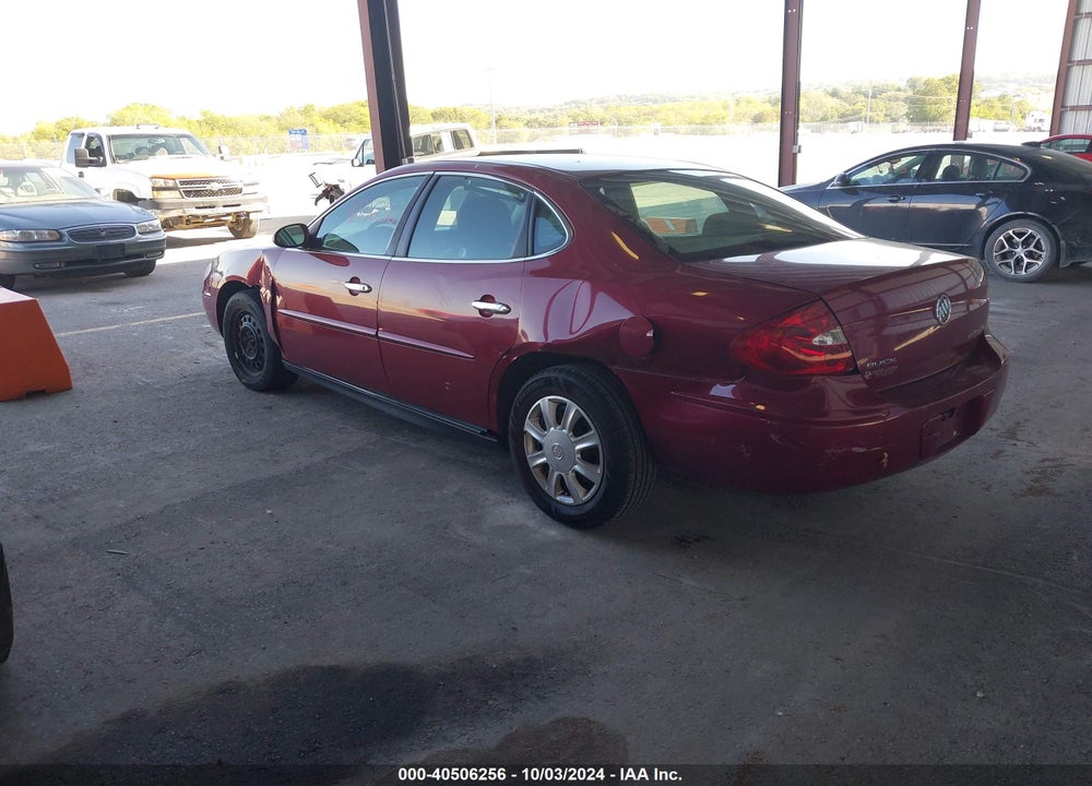 2005 BUICK LACROSSE CX VIN: 2G4WC532451303429