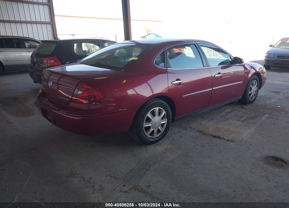 2005 BUICK LACROSSE CX VIN: 2G4WC532451303429