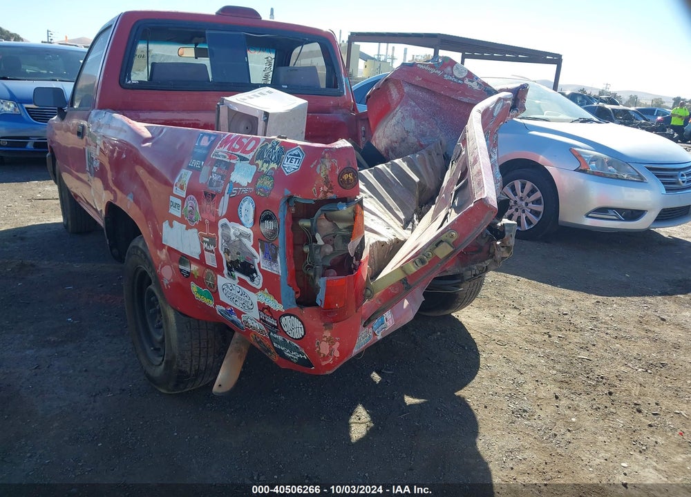 1994 TOYOTA PICKUP 1/2 TON SHORT WHLBASE STB VIN: 4TARN81A9RZ223768