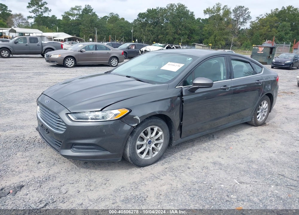 2016 FORD FUSION S VIN: 1FA6P0G71G5121681