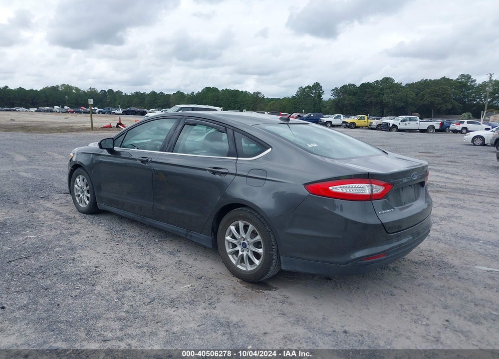 2016 FORD FUSION S VIN: 1FA6P0G71G5121681