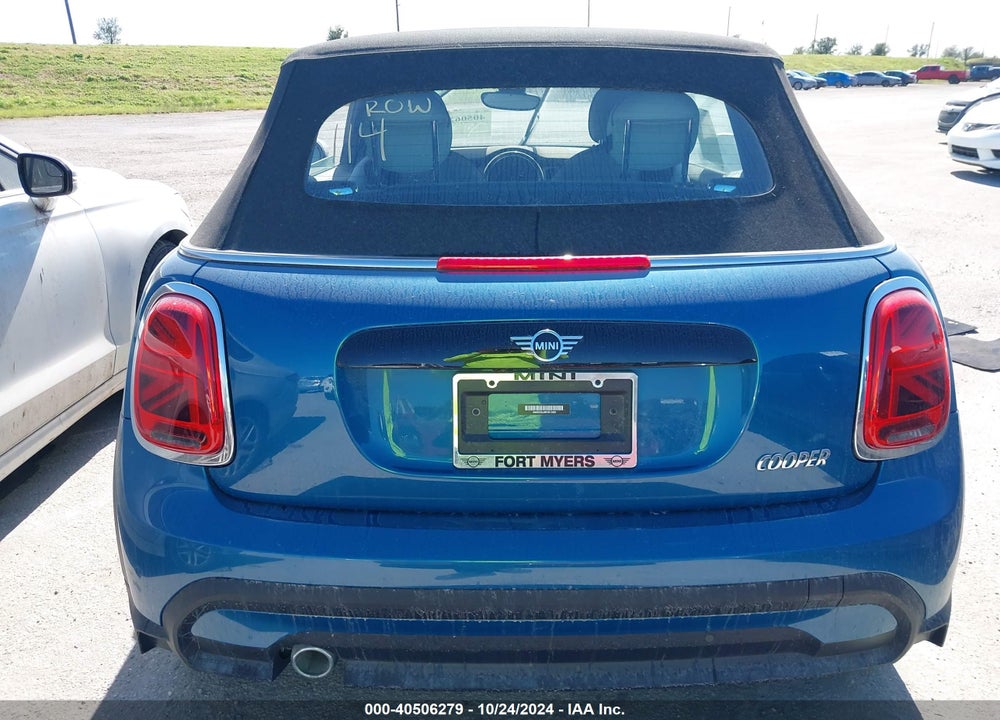 2023 MINI CONVERTIBLE VIN: WMW23DL08P3R13565