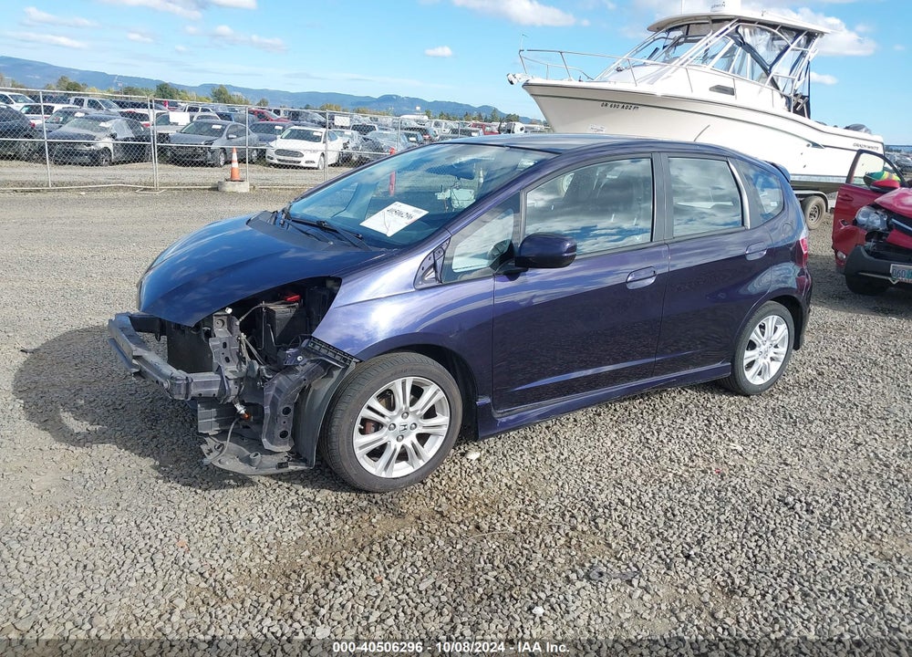 2009 HONDA FIT SPORT VIN: JHMGE87409S022829