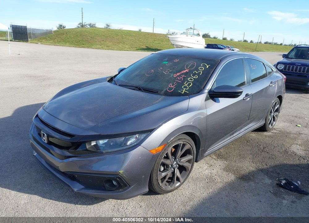 2021 HONDA CIVIC SPORT VIN: 2HGFC2F81MH512198