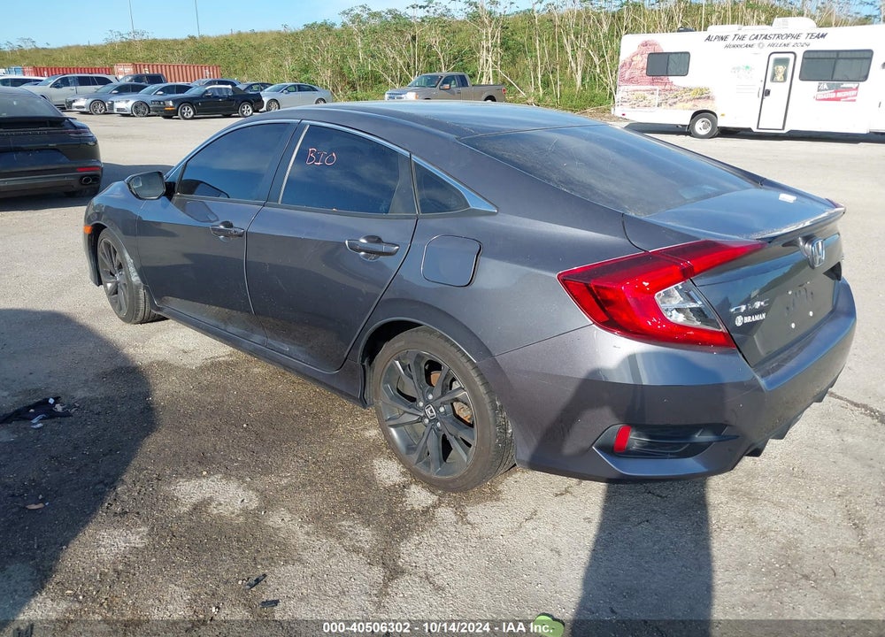 2021 HONDA CIVIC SPORT VIN: 2HGFC2F81MH512198