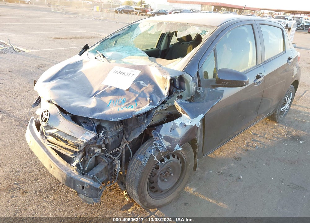 2014 TOYOTA YARIS LE VIN: VNKKTUD30EA006711