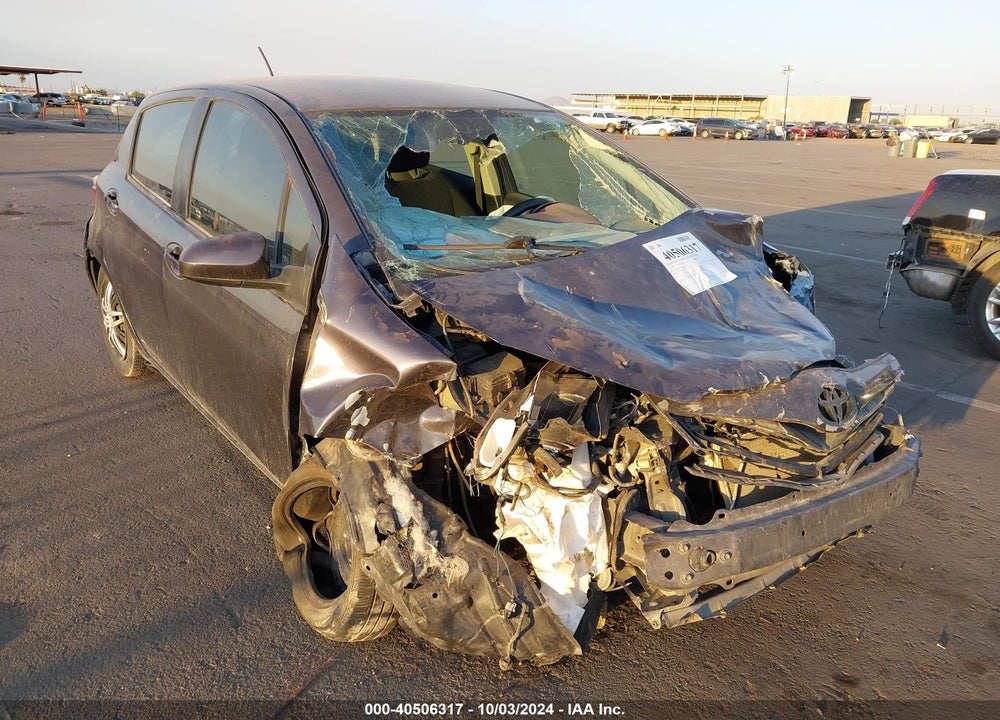 2014 TOYOTA YARIS LE VIN: VNKKTUD30EA006711