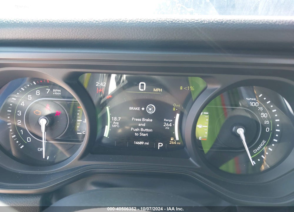 2024 JEEP WRANGLER 4XE SPORT S 4XE VIN: 1C4RJXN61RW213429