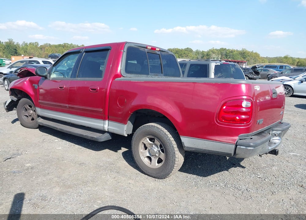2003 FORD F-150 LARIAT/XLT VIN: 1FTRW07633KD53440