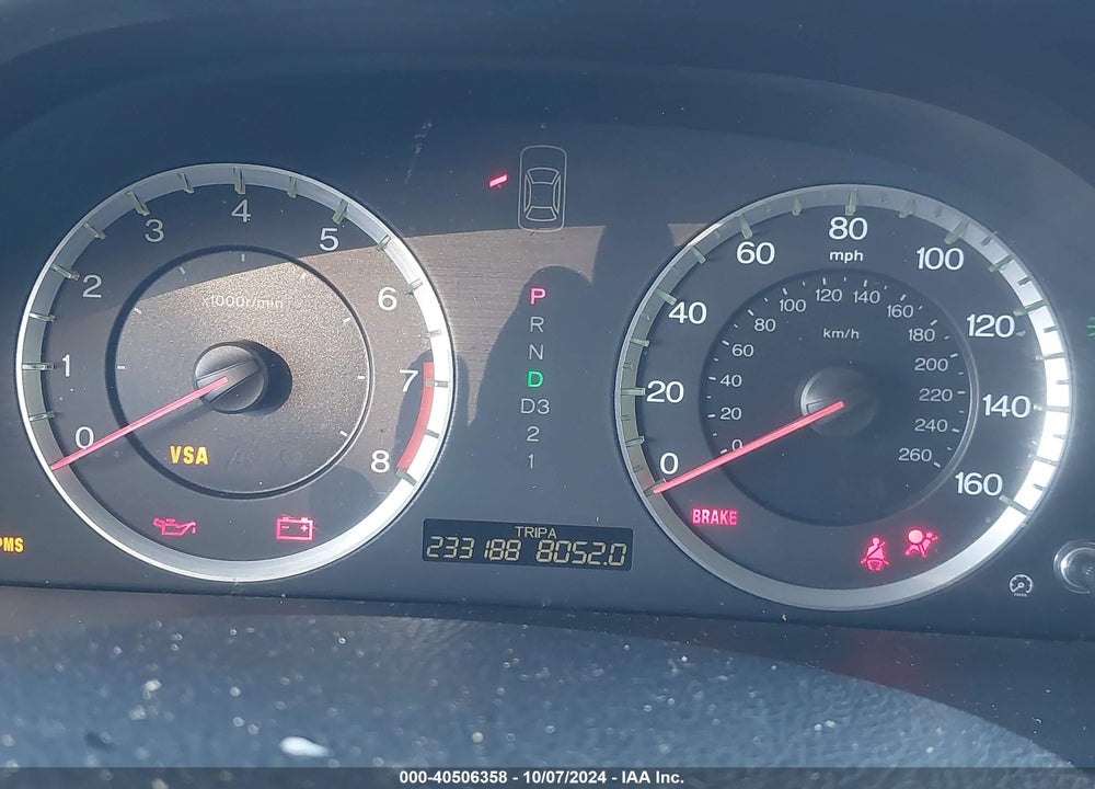 2008 HONDA ACCORD 2.4 LX VIN: 1HGCP26368A141779