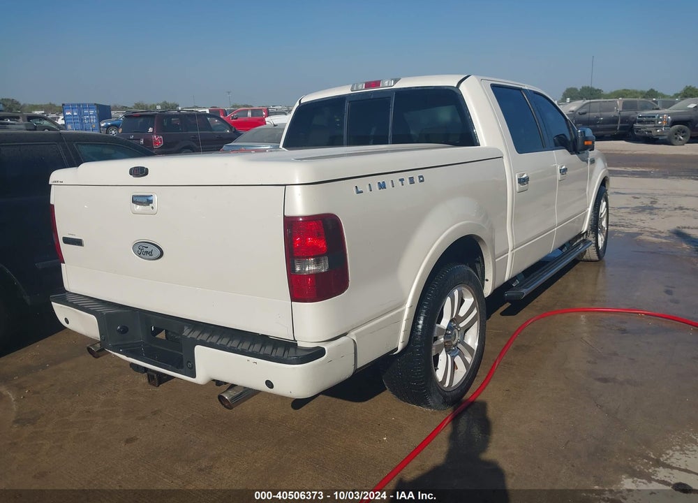 2008 HARLEY-DAVIDSON FORD F-150 /LIMITED VIN: 1FTRW12588FA46897