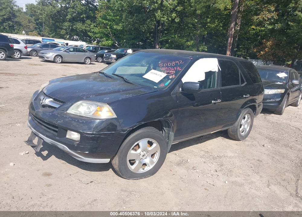2005 ACURA MDX VIN: 2HNYD18285H500892