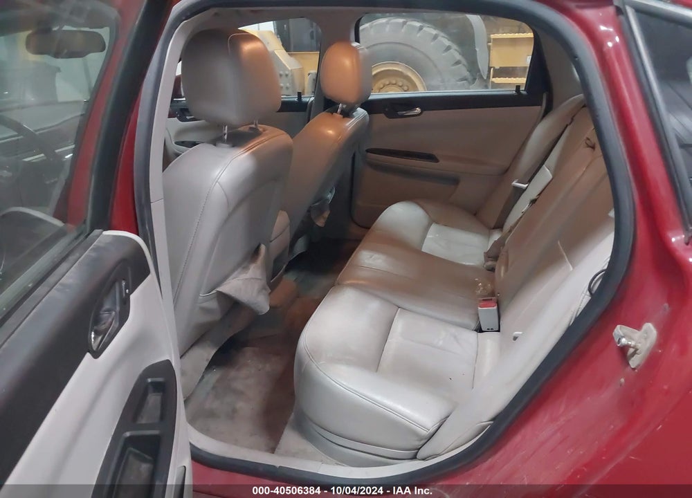 2008 CHEVROLET IMPALA LTZ VIN: 2G1WU583589287856