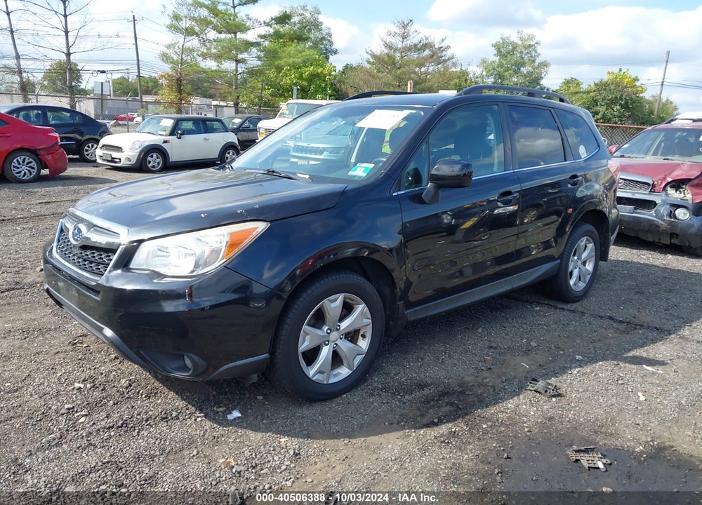 2014 SUBARU FORESTER 2.5I LIMITED VIN: JF2SJAJC0EH500786