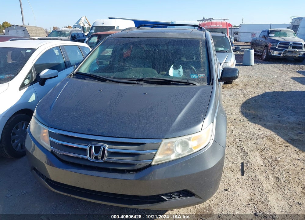 2011 HONDA ODYSSEY EX-L VIN: 5FNRL5H64BB042860