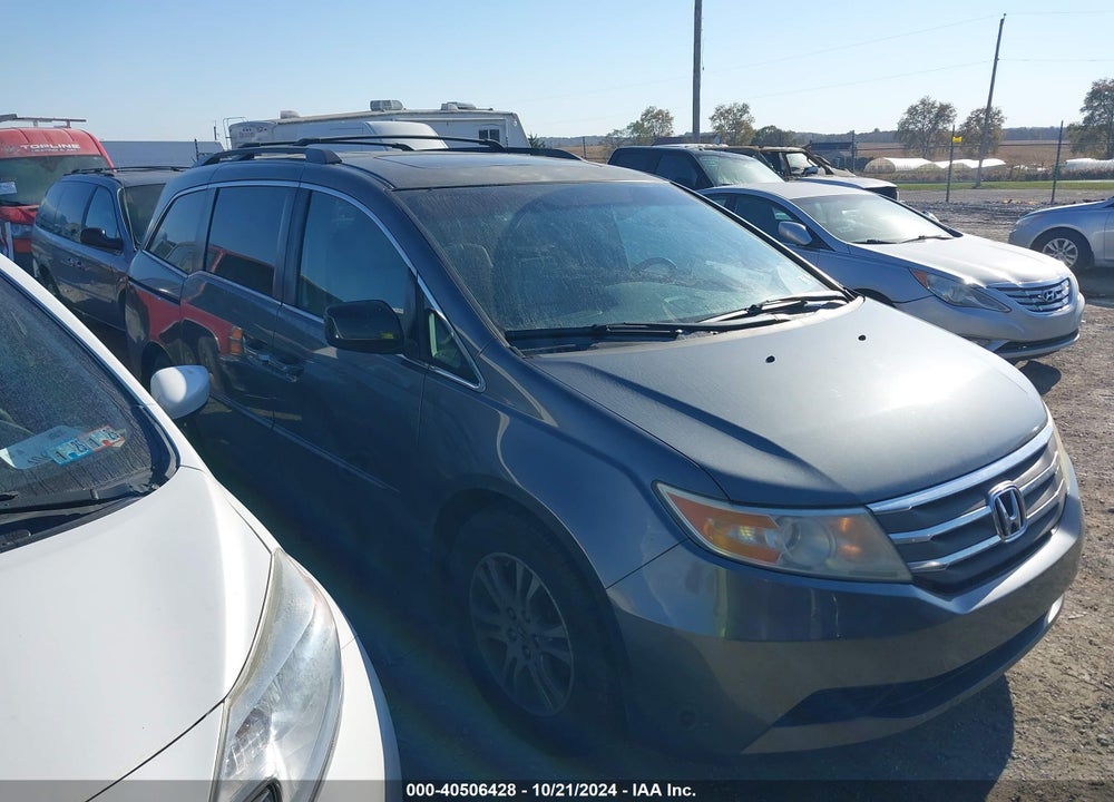 2011 HONDA ODYSSEY EX-L VIN: 5FNRL5H64BB042860