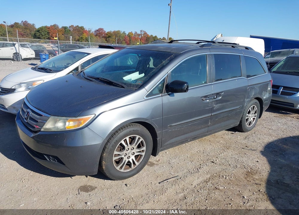 2011 HONDA ODYSSEY EX-L VIN: 5FNRL5H64BB042860