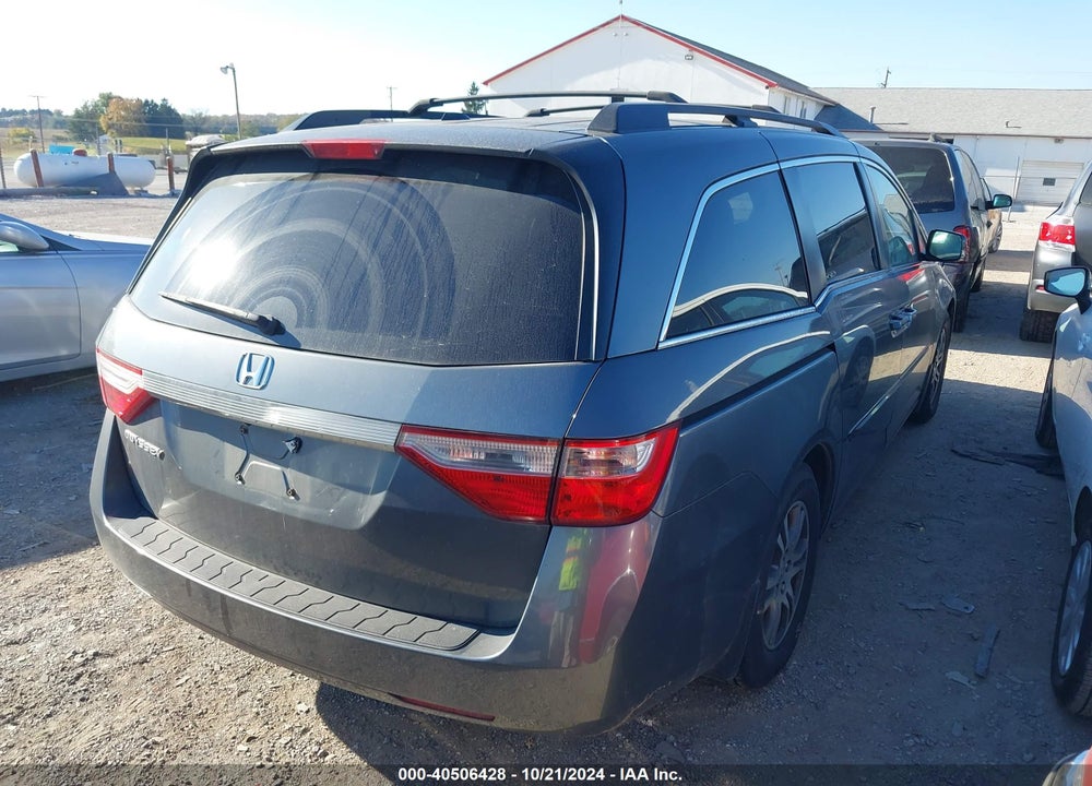 2011 HONDA ODYSSEY EX-L VIN: 5FNRL5H64BB042860