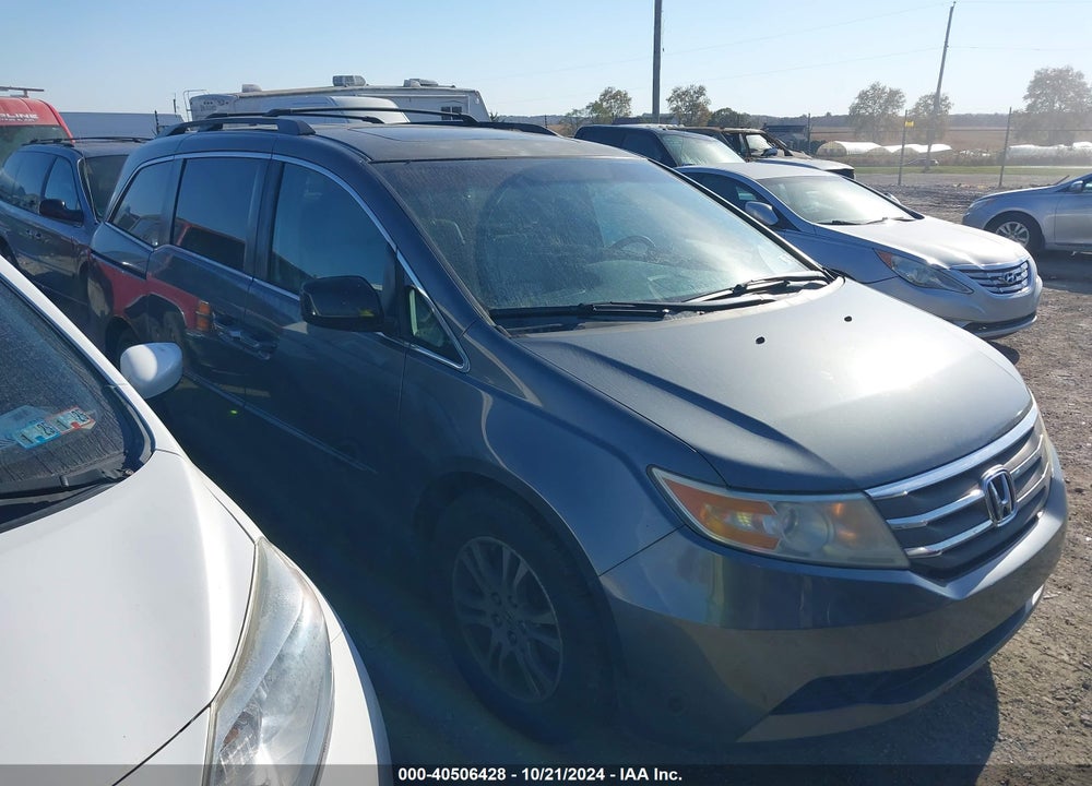 2011 HONDA ODYSSEY EX-L VIN: 5FNRL5H64BB042860