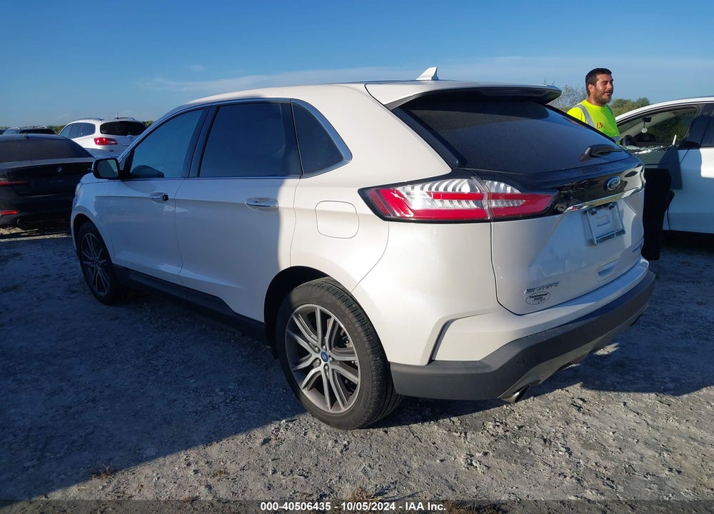 2019 FORD EDGE TITANIUM VIN: 2FMPK3K94KBB48011
