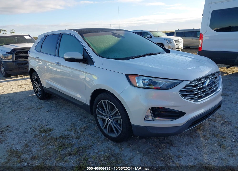 2019 FORD EDGE TITANIUM VIN: 2FMPK3K94KBB48011