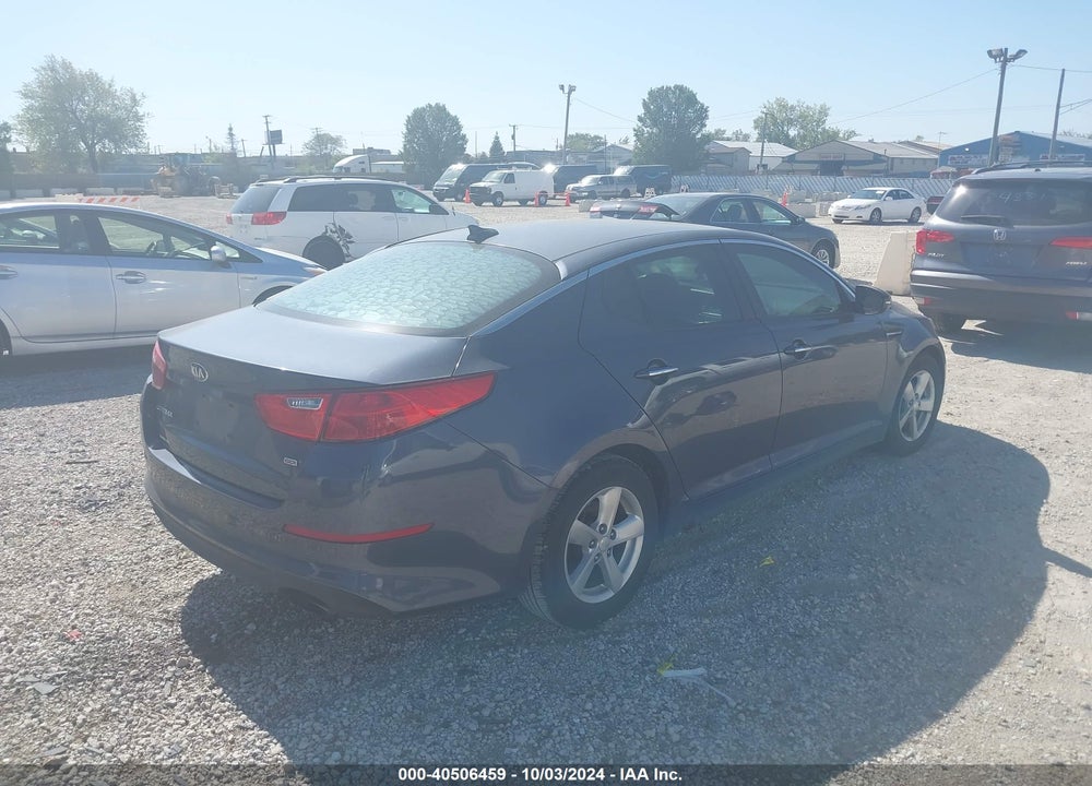 2015 KIA OPTIMA LX VIN: KNAGM4A73F5550906