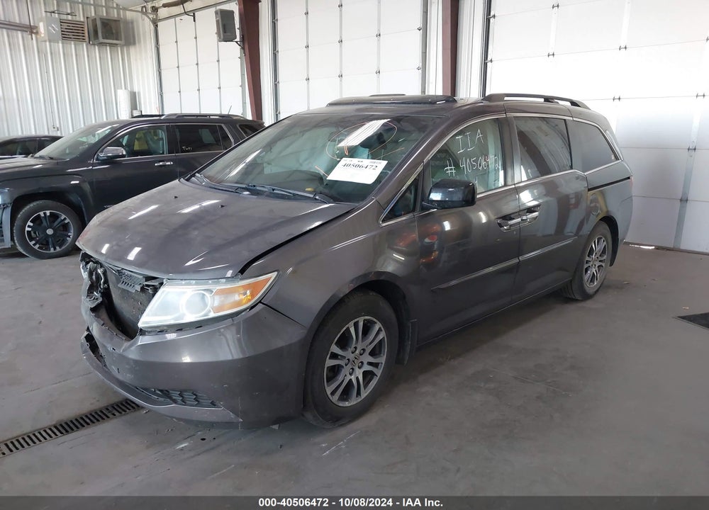 2011 HONDA ODYSSEY EX-L VIN: 5FNRL5H63BB054613