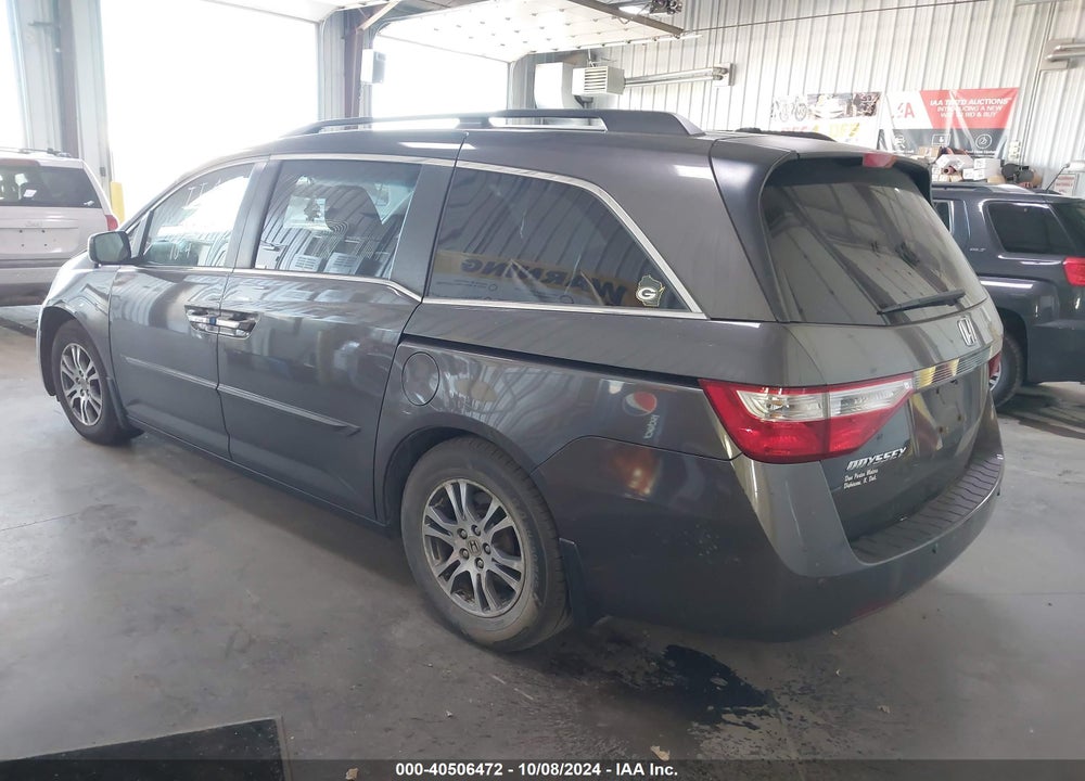 2011 HONDA ODYSSEY EX-L VIN: 5FNRL5H63BB054613
