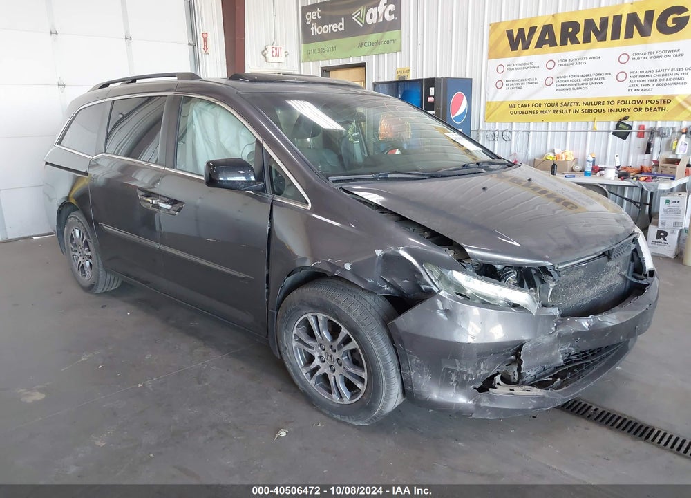 2011 HONDA ODYSSEY EX-L VIN: 5FNRL5H63BB054613