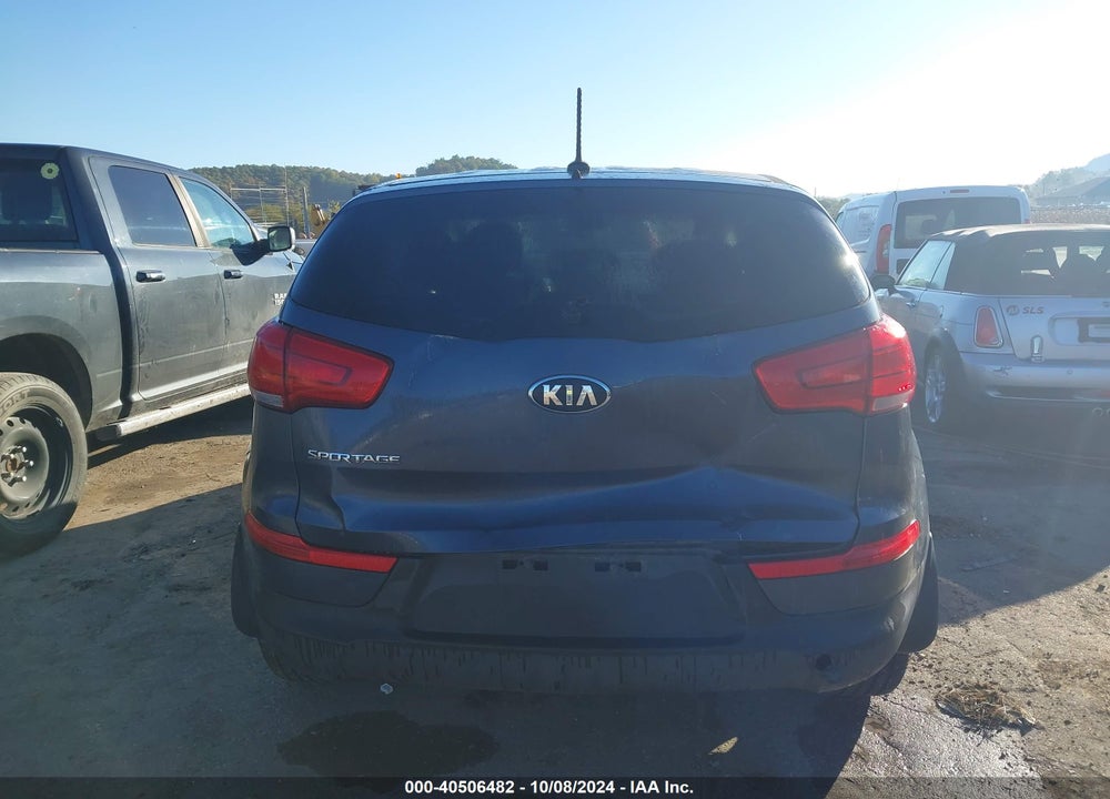 2016 KIA SPORTAGE LX VIN: KNDPBCAC7G7861034
