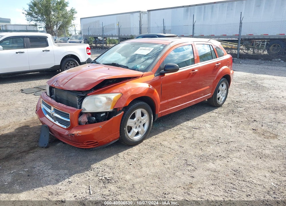 2009 DODGE CALIBER SXT VIN: 1B3HB48A29D259288