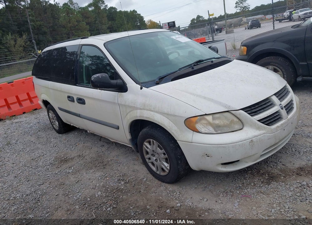 2007 DODGE GRAND CARAVAN SE VIN: 1D4GP24R77B262338