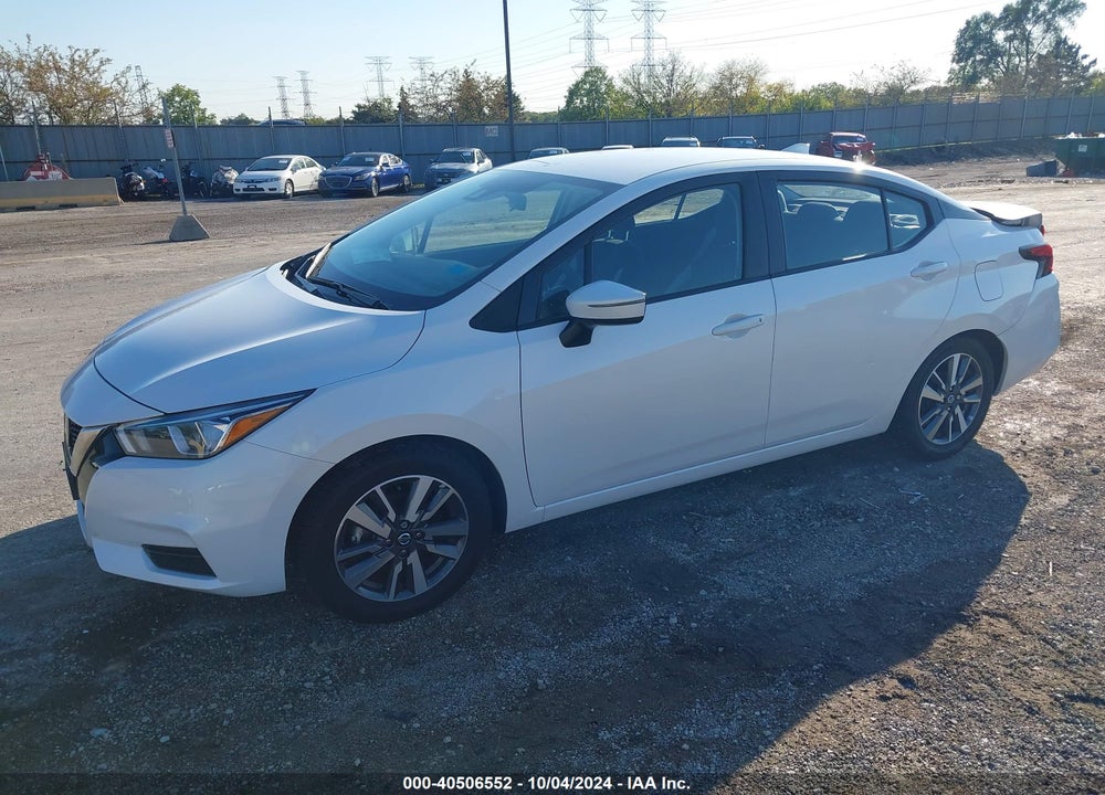 2020 NISSAN VERSA SV XTRONIC CVT VIN: 3N1CN8EV7LL800676
