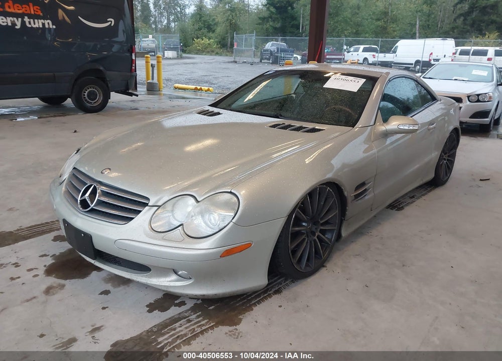 2003 MERCEDES-BENZ SL 500 VIN: WDBSK75F63F010170