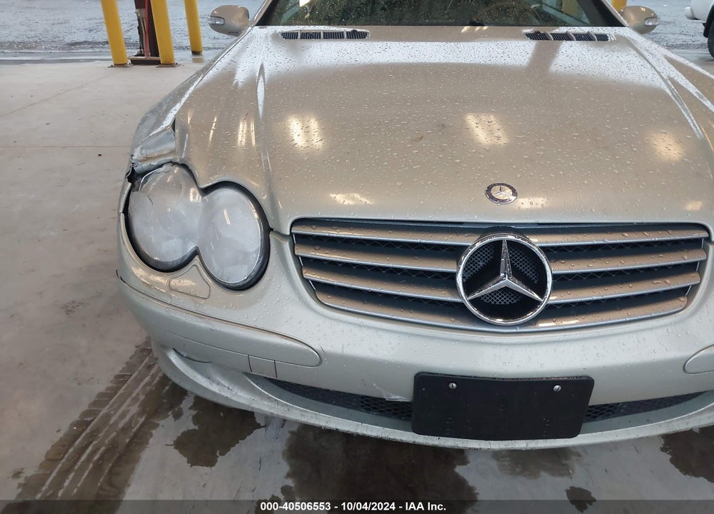 2003 MERCEDES-BENZ SL 500 VIN: WDBSK75F63F010170
