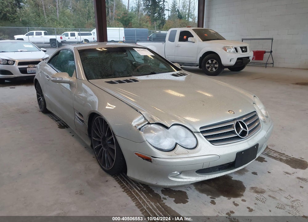 2003 MERCEDES-BENZ SL 500 VIN: WDBSK75F63F010170