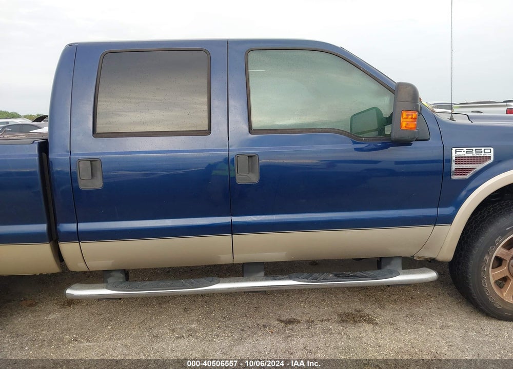 2008 FORD F-250 FX4/HARLEY-DAVIDSON/KING RANCH/LARIAT/XL/XLT VIN: 1FTSW21RX8EB42824