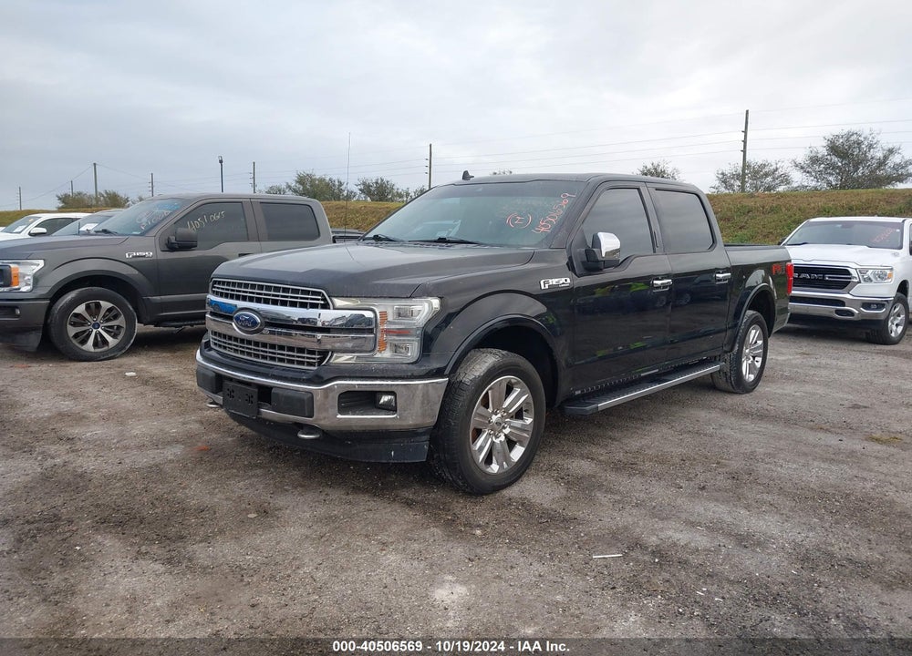 2019 FORD F-150 LARIAT VIN: 1FTEW1E48KFA29865