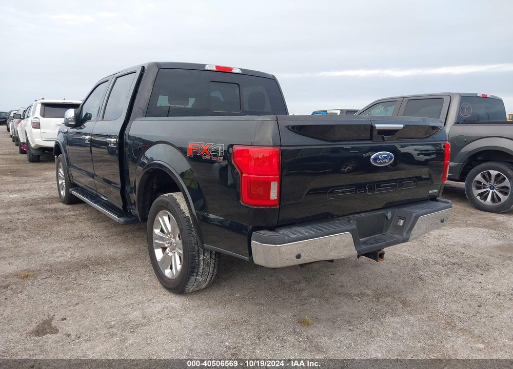 2019 FORD F-150 LARIAT VIN: 1FTEW1E48KFA29865
