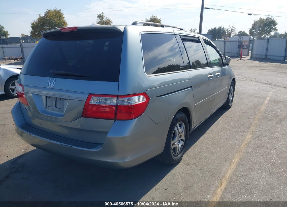 2006 HONDA ODYSSEY EX-L VIN: 5FNRL38746B072282