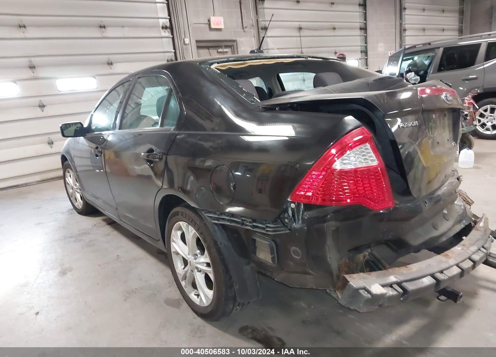 2012 FORD FUSION SE VIN: 3FAHP0HA6CR158347