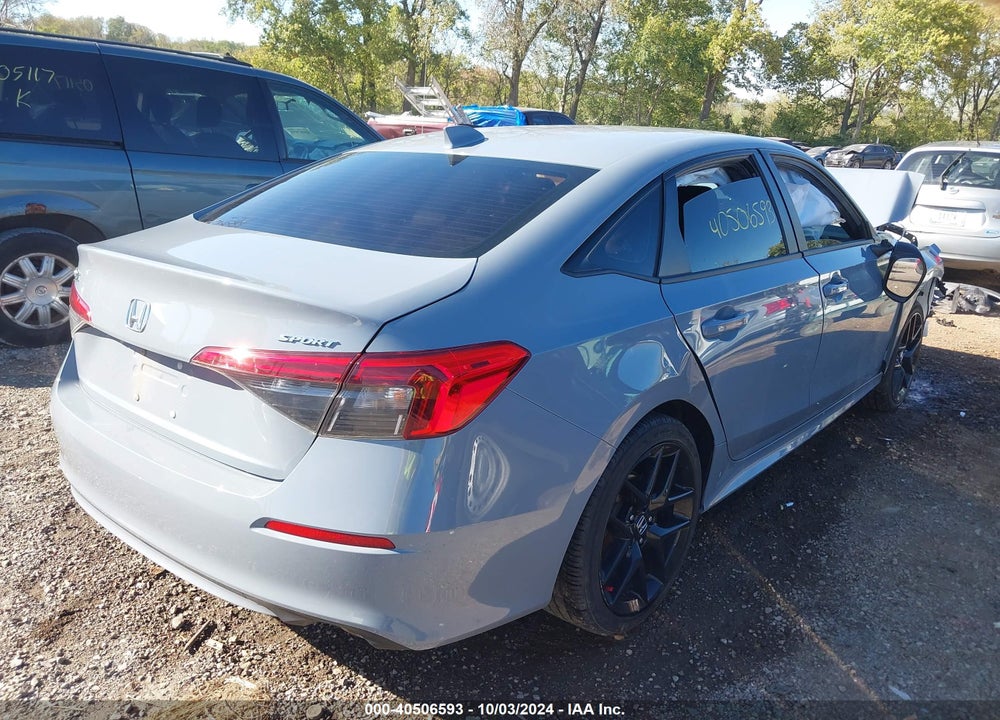 2022 HONDA CIVIC SPORT VIN: 2HGFE2F56NH555937