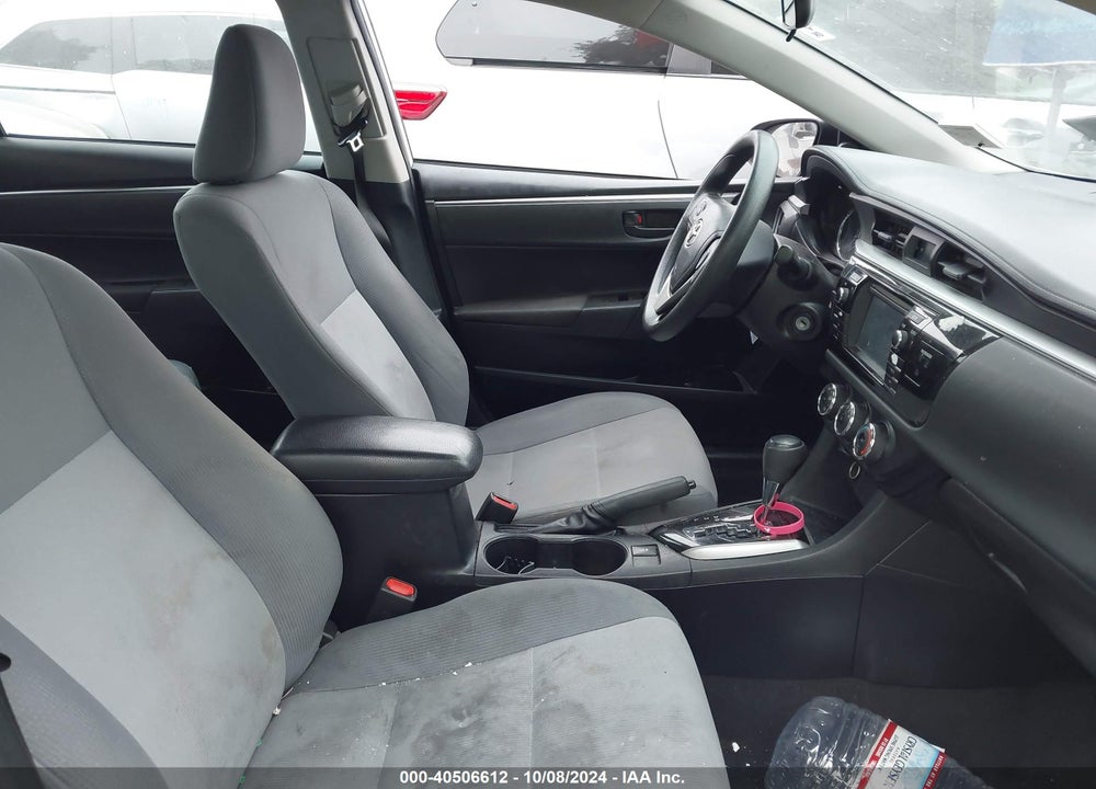 2016 TOYOTA COROLLA L VIN: 2T1BURHE5GC603110